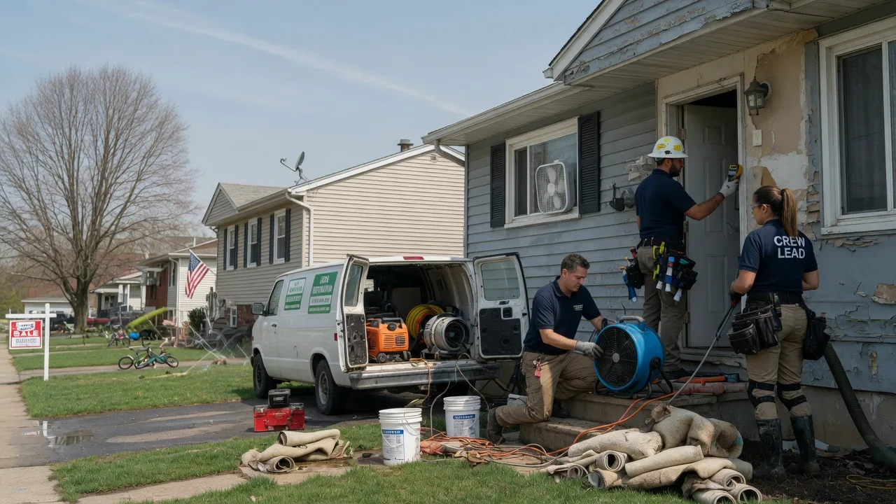 Flood Cleanup in White Lake, WI near me