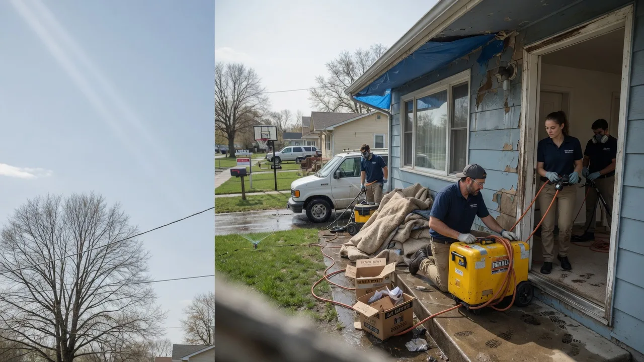 Basement Flood Cleanup in White Lake, WI near me